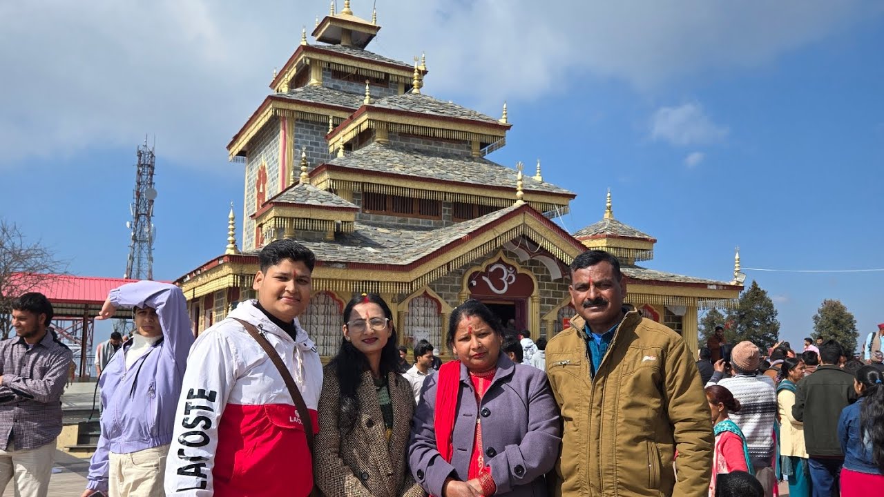 Surkanda Devi Temple Vlog 🛕🎥 | Mountains, Mandir & Memories 💛