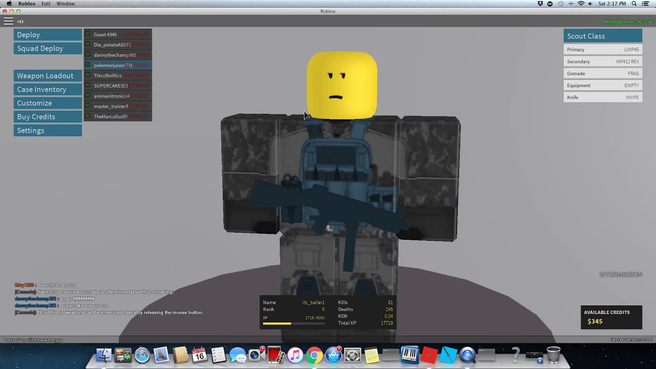 ROBLOX PHANTOM FORCES - Lets Play - Episode 1 - My First Video