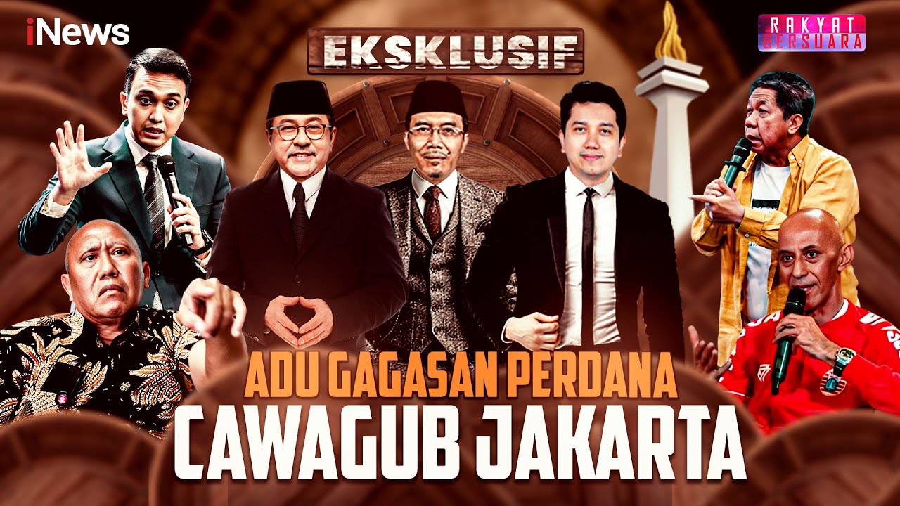 🔴[LIVE NOW] - Eksklusif! Adu Gagasan Perdana Cawagub Jakarta - Rakyat Bersuara | 01/10/2024