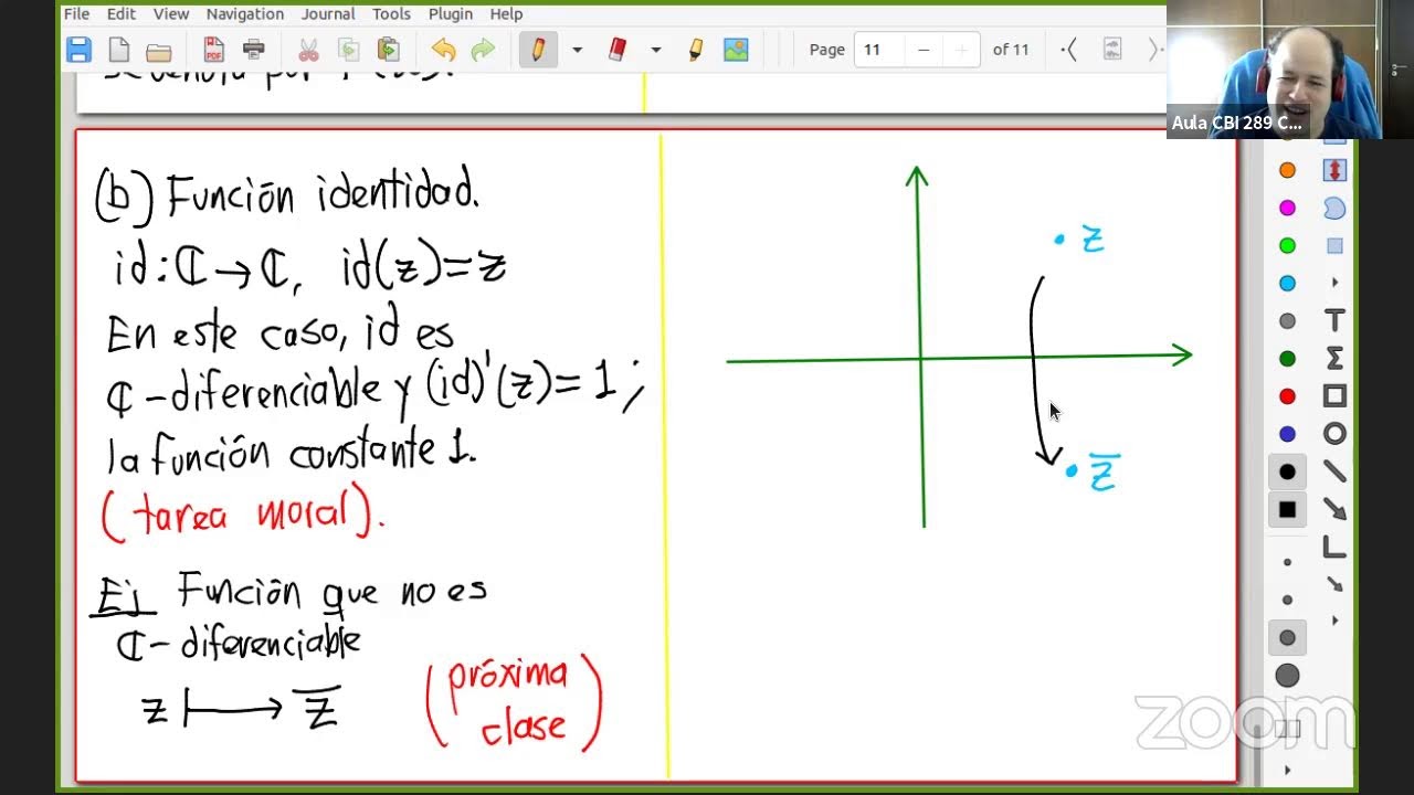 (Variable Compleja) 03. Conexidad por trayectorias; esfera de Riemann (2021-11-12)