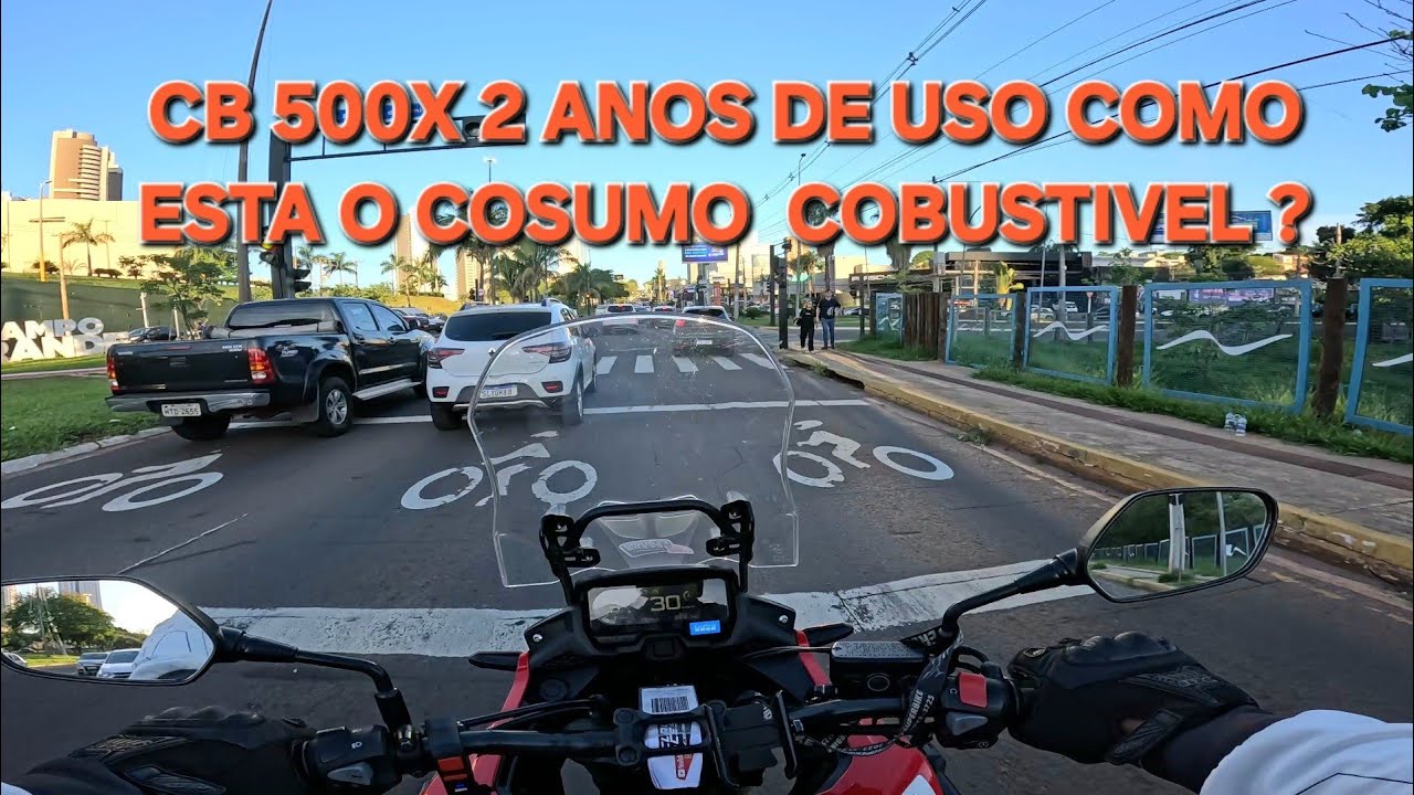 CB 500X 2 ANOS DE USO COMO ESTA O COSUMO  COM O A NOVA MISTURA DE COBUSTIVEL ?