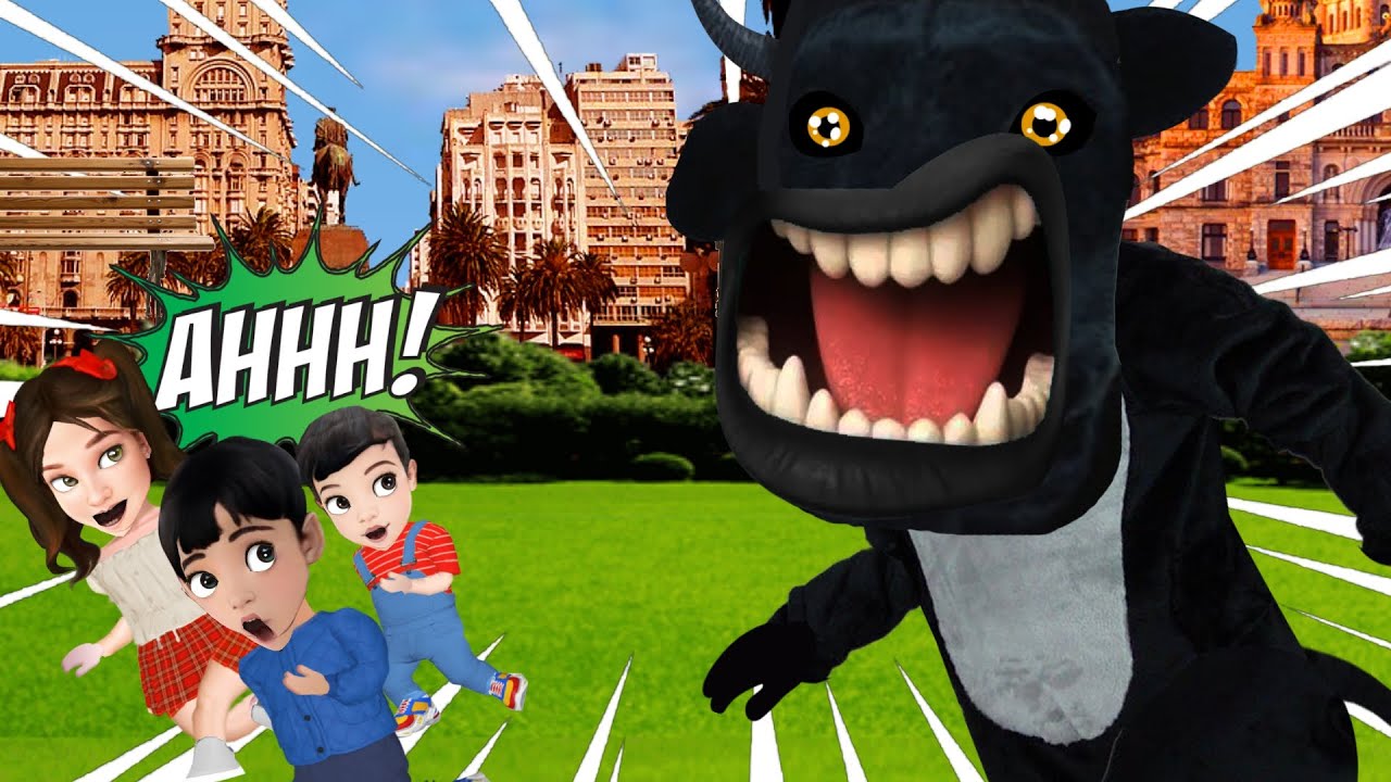 ⚠️Tome Cuidado Com o Boi⚠️🐮 | O Boi da Cara Preta pega esse menino que tem medo de careta! | Boi Boi