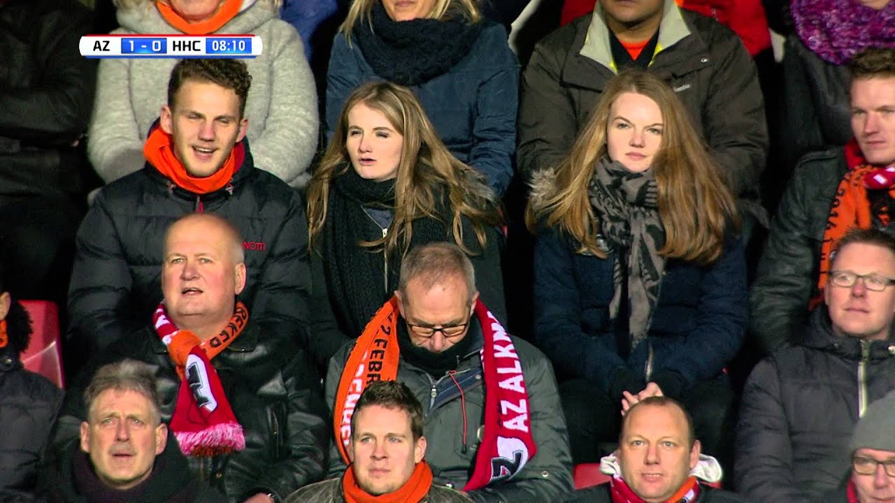 Sfeerimpressie en Samenvatting AZ Alkmaar - HHC Hardenberg