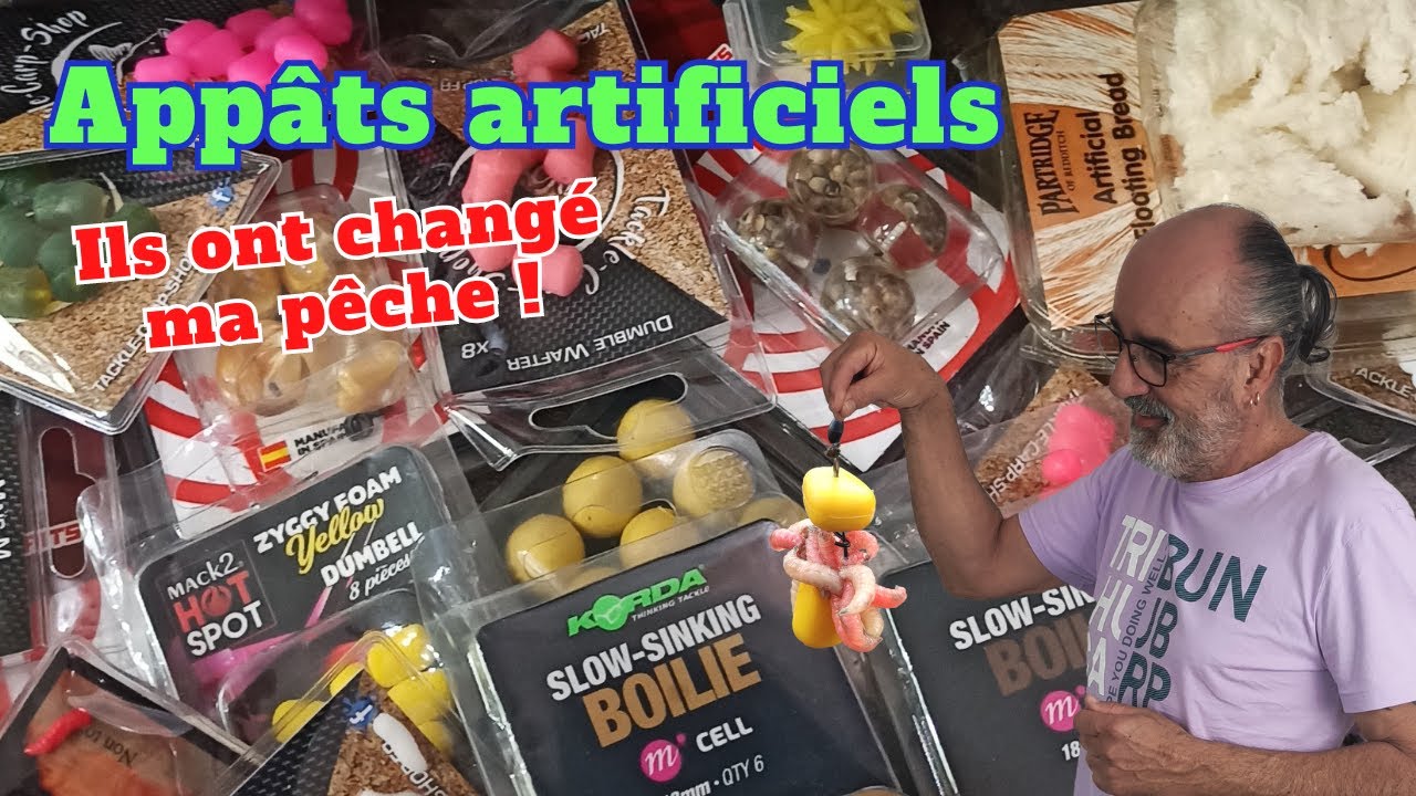 Les app&acirc;ts artificiels - Ils ont chang&eacute; ma p&ecirc;che !