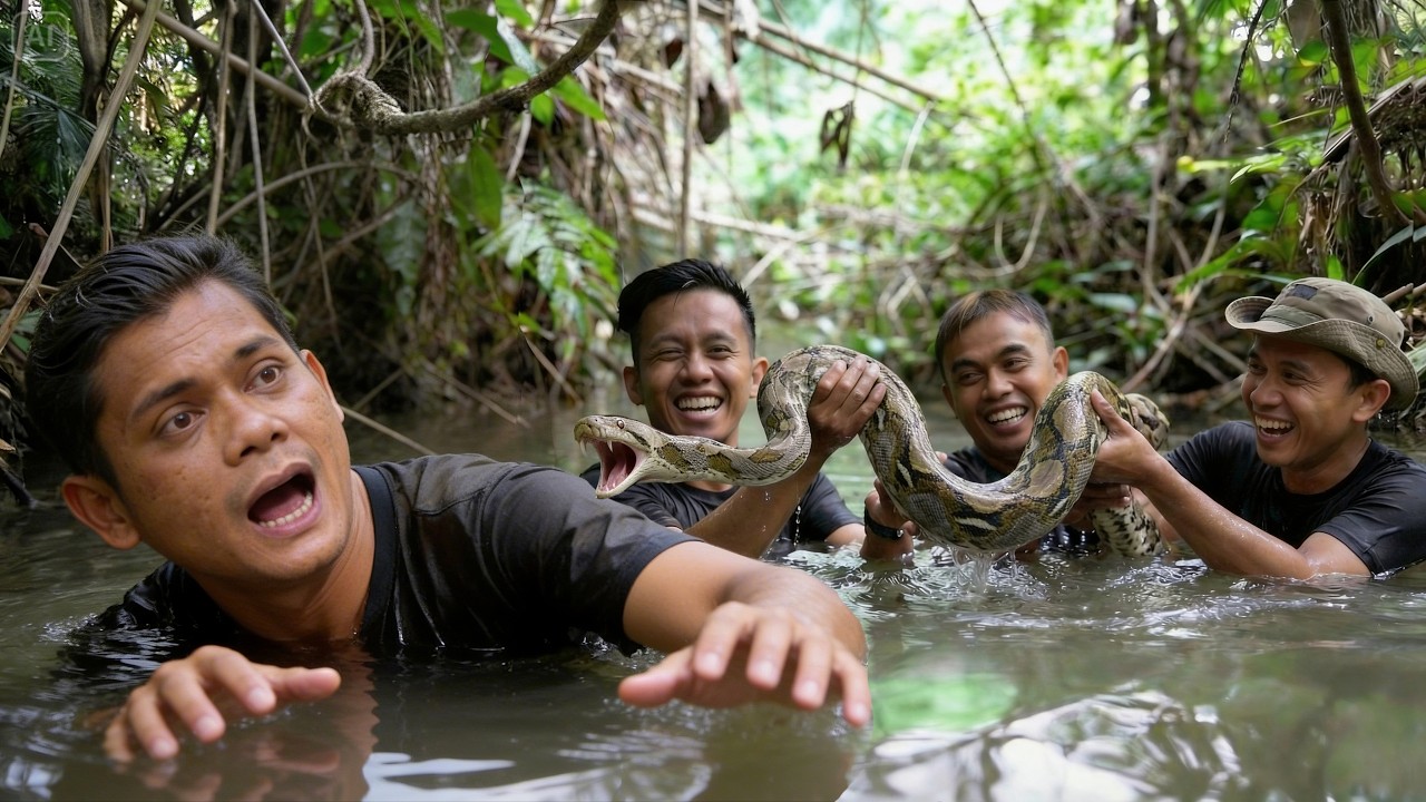 AKHIRNYA KETANGKAP JUGA! Ular Besar Ini Membuat Kami Begadang 3 Malam