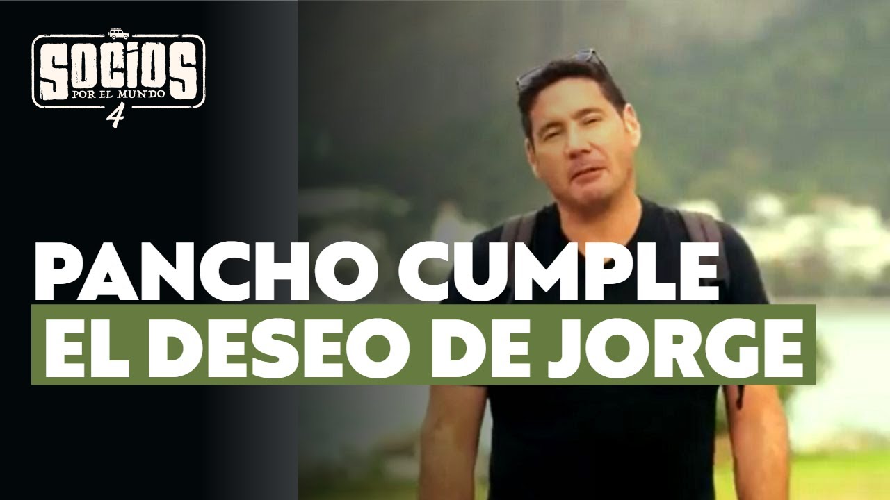 El orgullo de Pancho Saavedra al cumplir sueño de Jorge Zabaleta | Socios por el Mundo