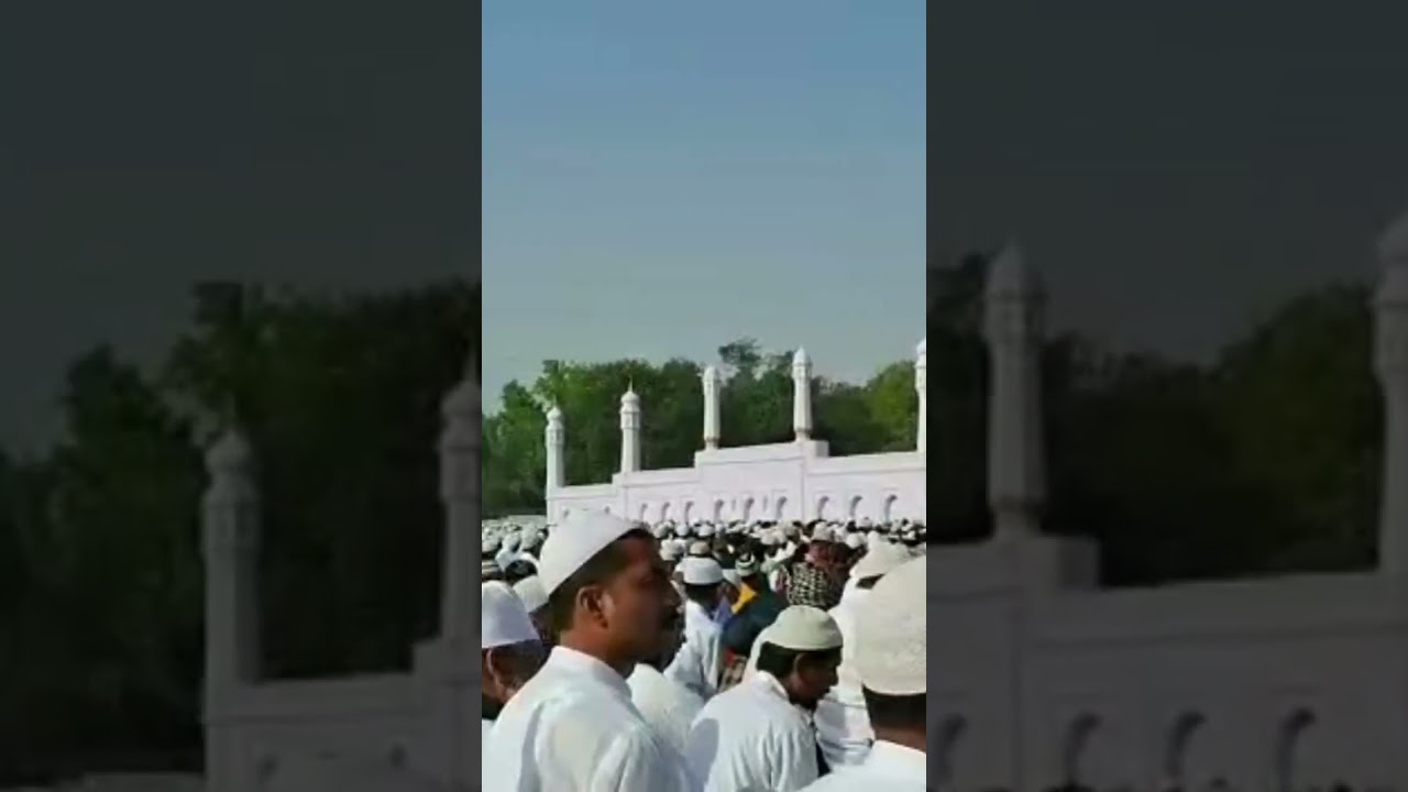 India #Mohammda bad Ghazipur #Eidgah Nmaz Ada karte Hue #Shorts