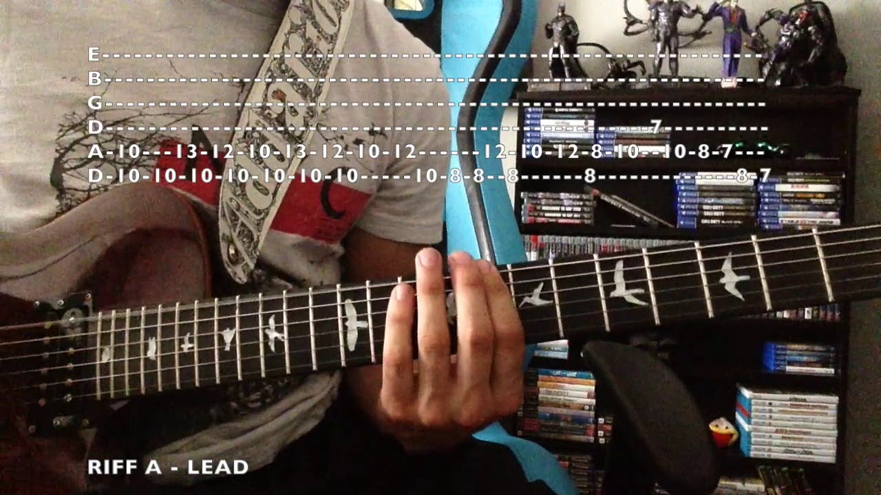 How to play I Can't Be the Only One by Killswitch Engage (with tabs)