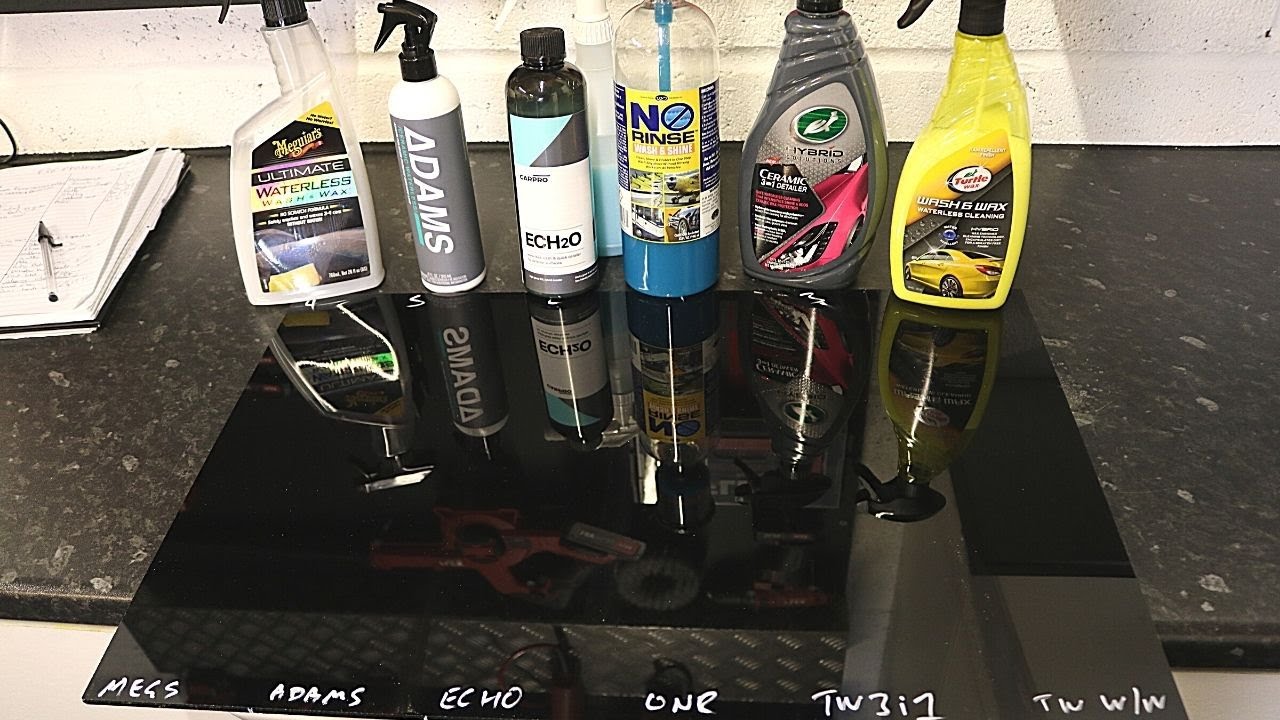 Waterless Wash Scratch Test | The Best Waterless & Rinseless Wash