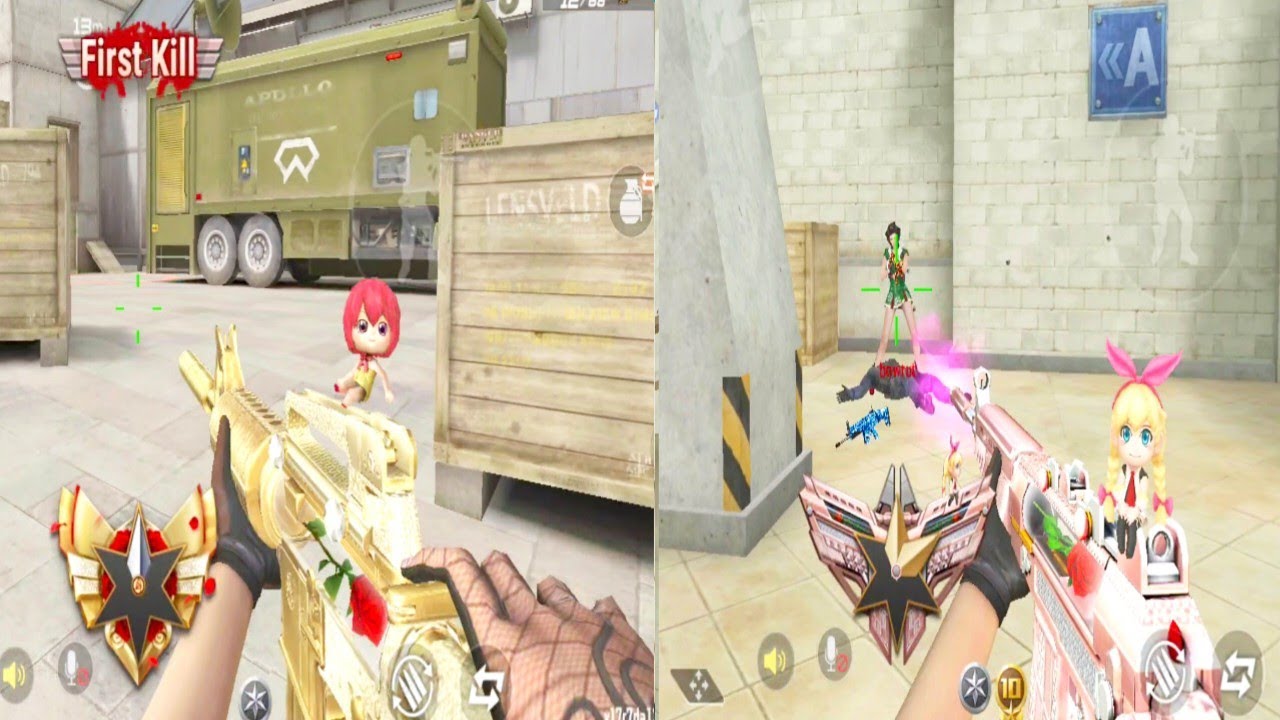 Crossfire Legends M4A1-S Jewelry QBZ Gameplay - Download CF Mobile Android iOS