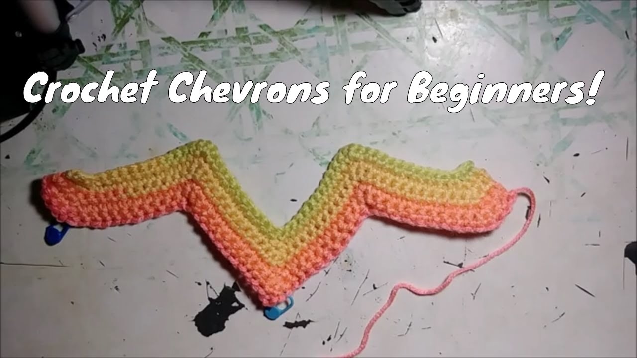 How To Crochet the Chevron Stitch
