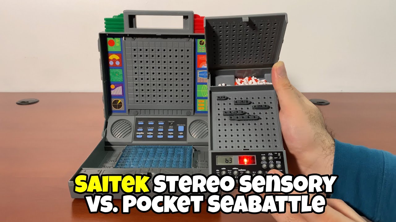 Игра Saitek Stereo Sensory vs. Pocket Seabattle 👉 Gadgetify