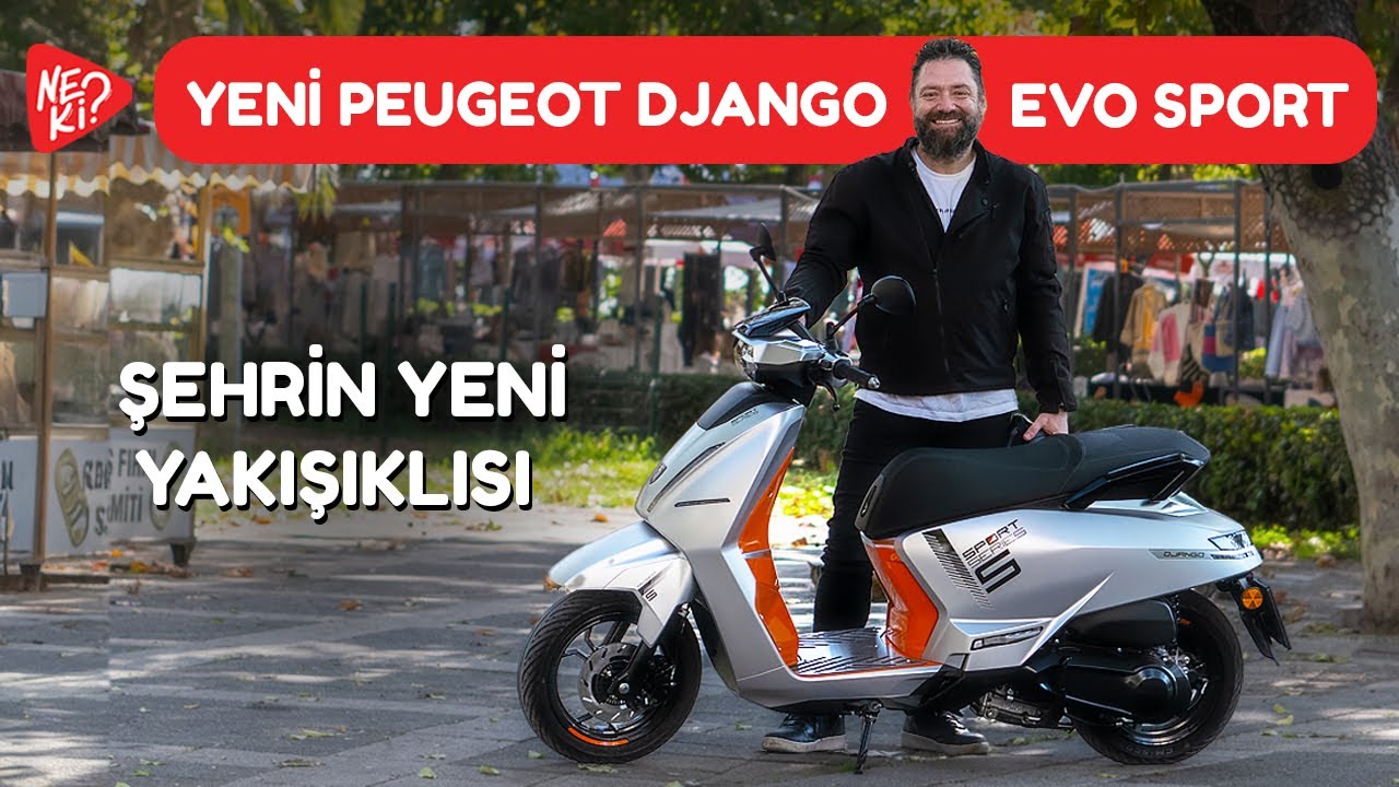 Yeni Peugeot Django Evo Sport 125cc | Retro Futurist, Yakışıklı, Tarz