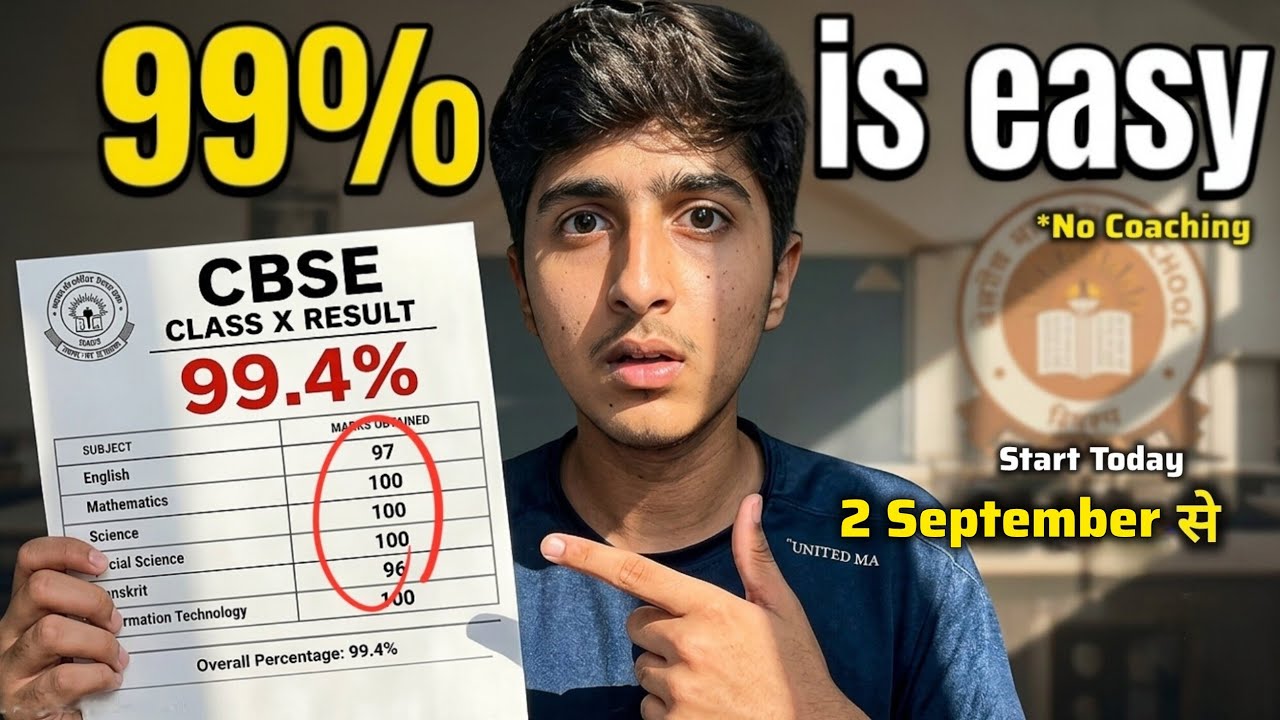 How I Scored 97% in Class 10 in just 4 Months 