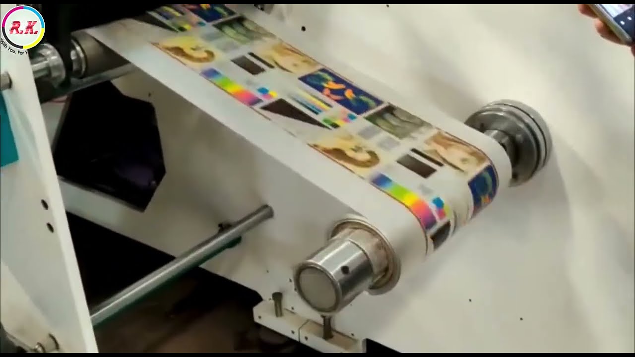 Aluminium Blister Foil Printing Machine | Flexo Printing Machine | RK