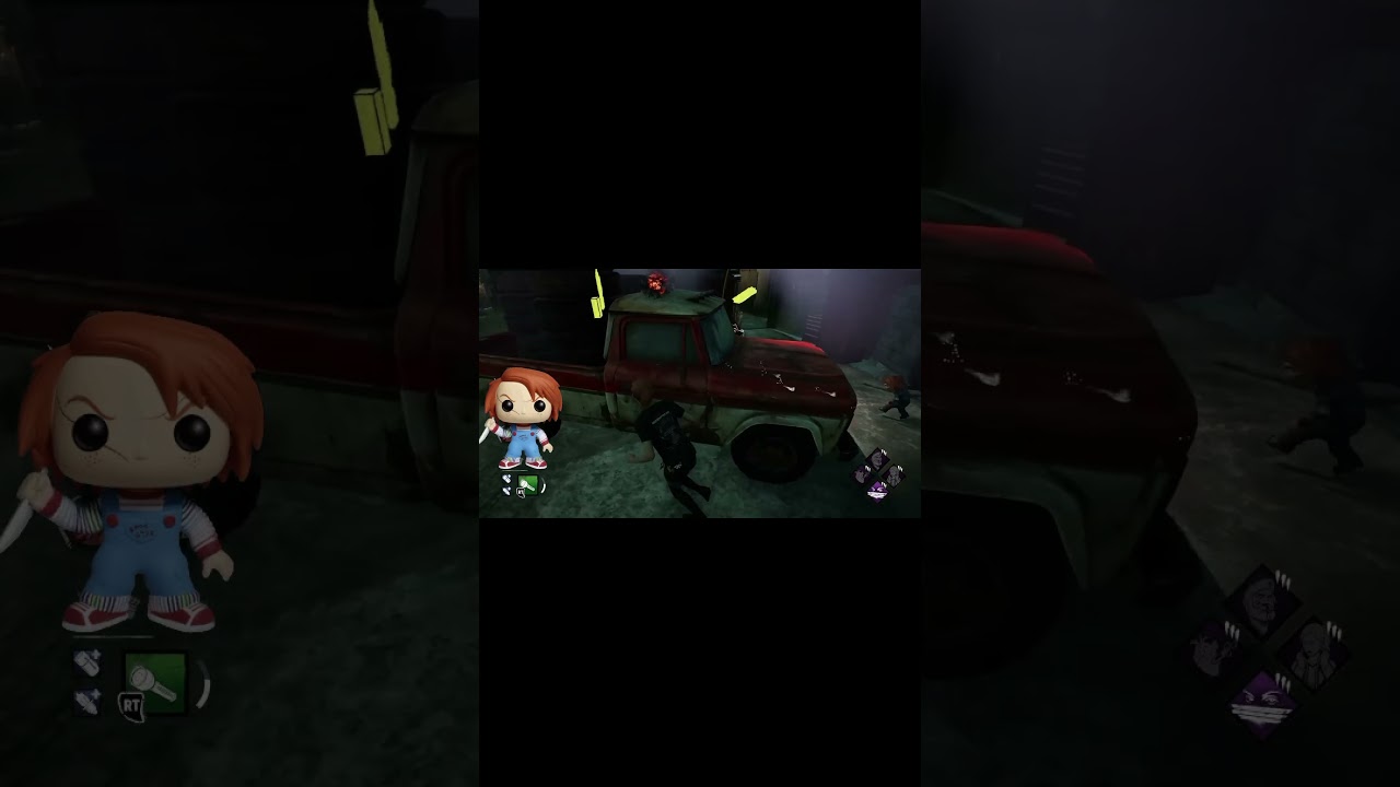 Chucky got a good run! #dbd #shorts #gaming #chucky #survivor #fyp