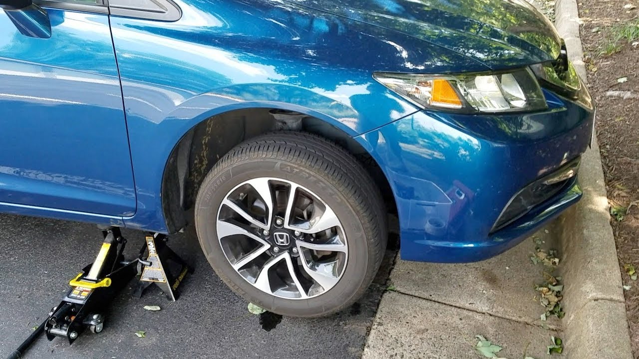 Replace 2013 Honda Civic Front Brakes