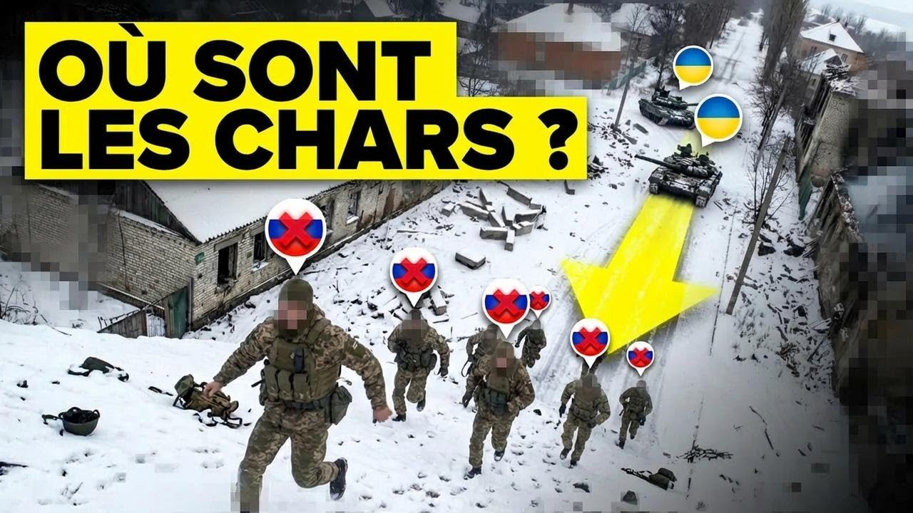 Un mystérieux événement fait disparaître les chars russes du front de Kharkiv