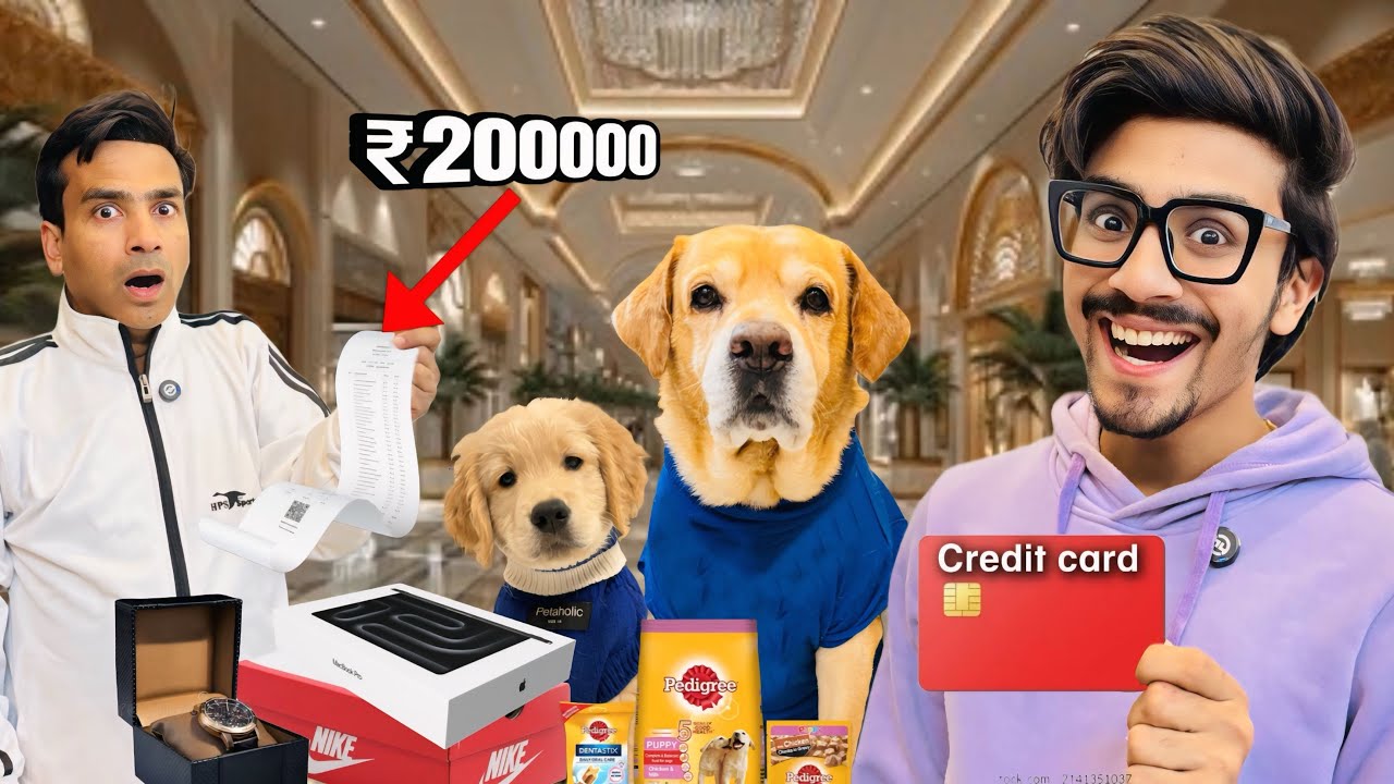 I Spend ₹2 Lakhs from My father’s Credit Card | Leo Ne Fasa Dia |  Anant Rastogi