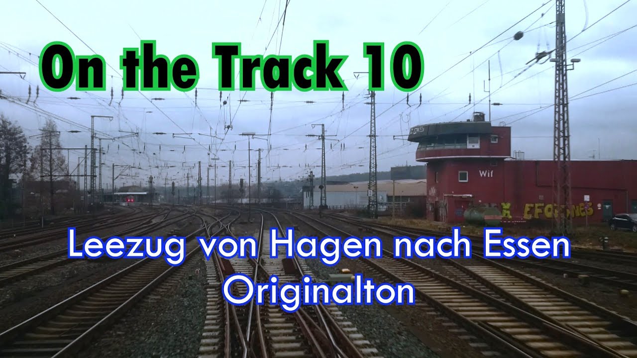 Leerzug von  Essen nach Hagen (Originalton)