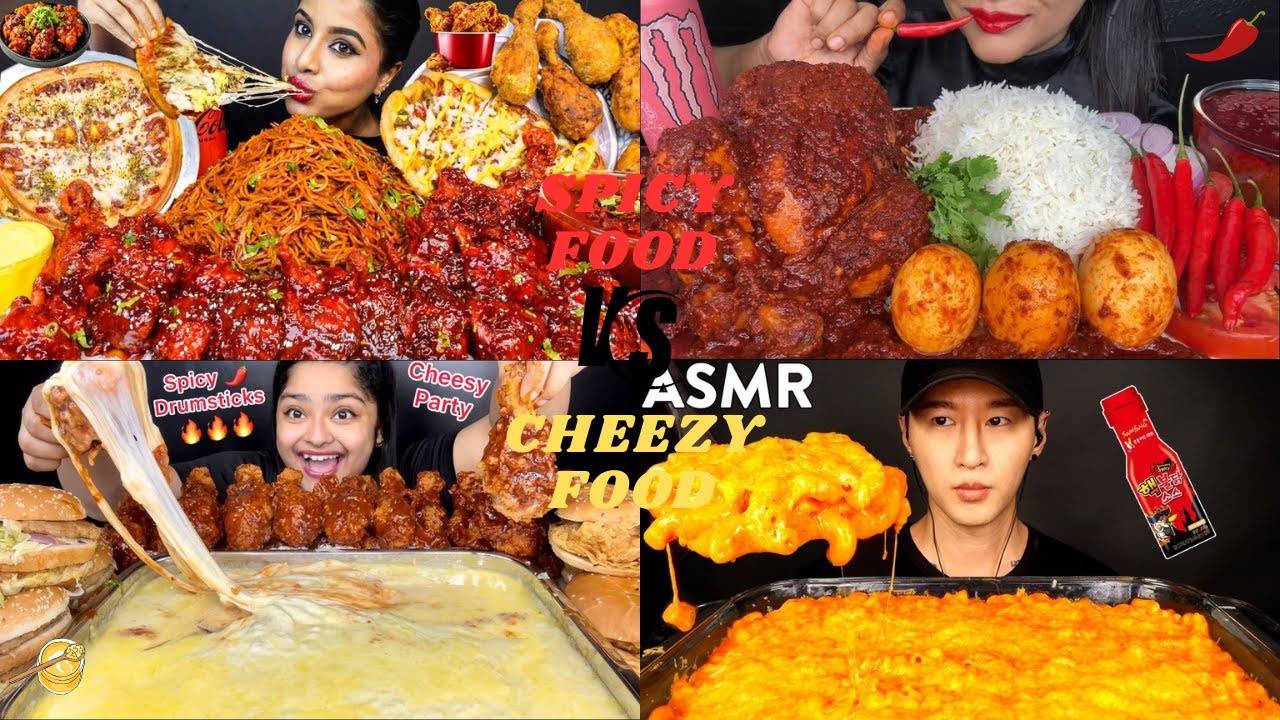 SPICY 🥵 vs CHEESY 🤤 | Food Challenge 🔥 Spicy or 🧀 Cheesy? Who Wins! LIKE IF SPICY SUBRICBE IF CHEESY