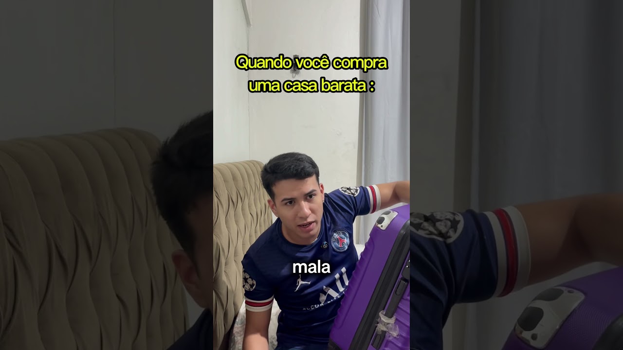 QUANDO VOC&Ecirc; COMPRA UMA CASA BARATA 🤣 #shorts #humor