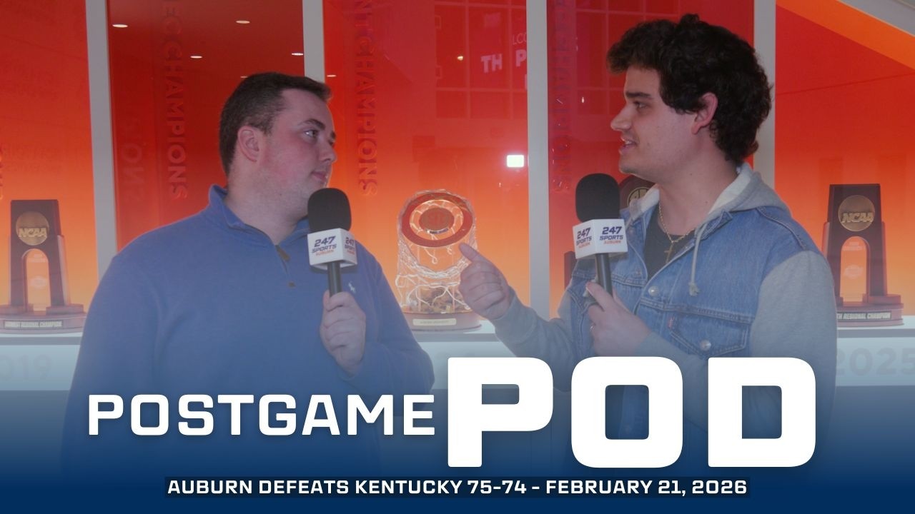 Postgame Pod: Auburn defeats Kentucky 75-74