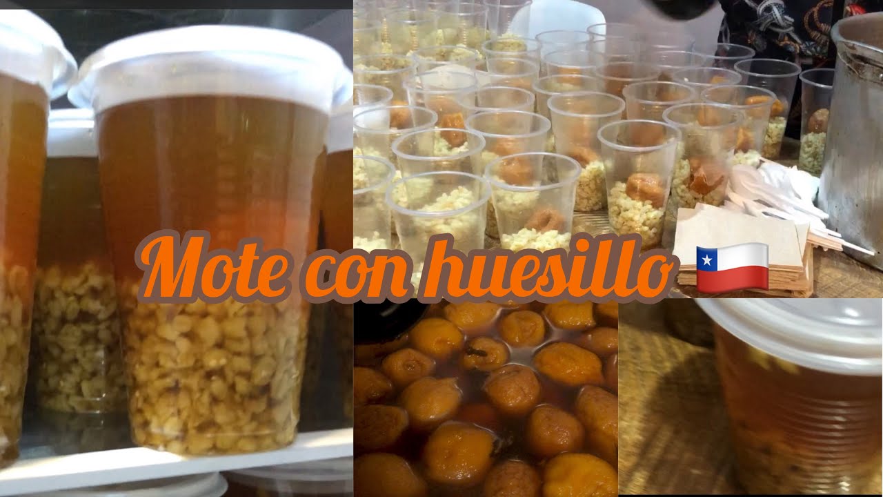 Mote con huesillo para Vender 🇨🇱💸