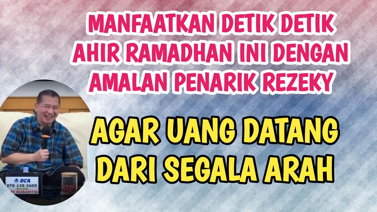 HAMPIR LEBARAN BANYAK2 BACA INI AGAR AGAR REZEKYMU TERBUKA DARI SEGALA ARAH..#ilmurday 