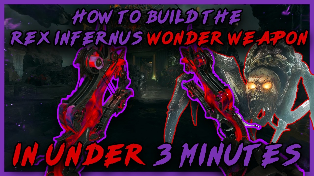 Rex Infernus FAST Wonder Weapon Build Guide - Warden's Blight Black Ops 7 Zombies