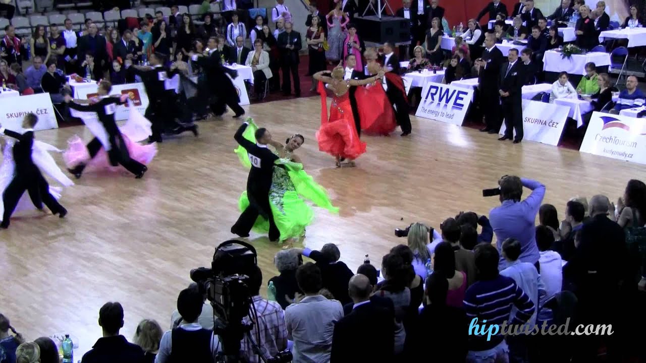 Martin Dvorak - Zuzana Silhanova, Czech ballroom championship 2012, 2. round - quickstep MČR STT