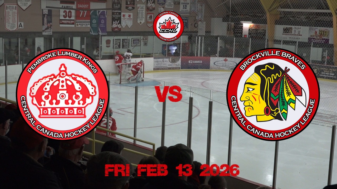 CCHL Highlights Pembroke vs Brockville Feb 13 2026