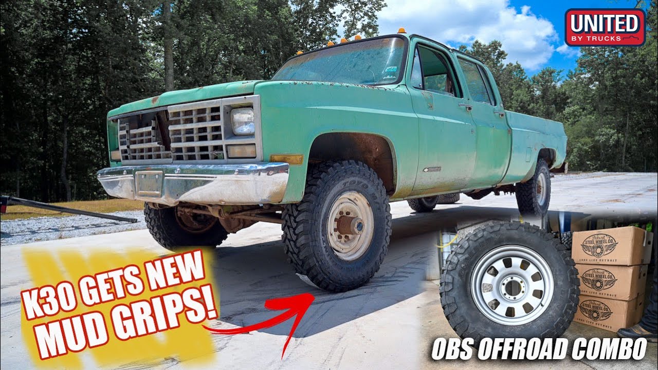 K30 MUD GRIPS, OBS OFFROAD COMBO, & TTR w/ PECOS