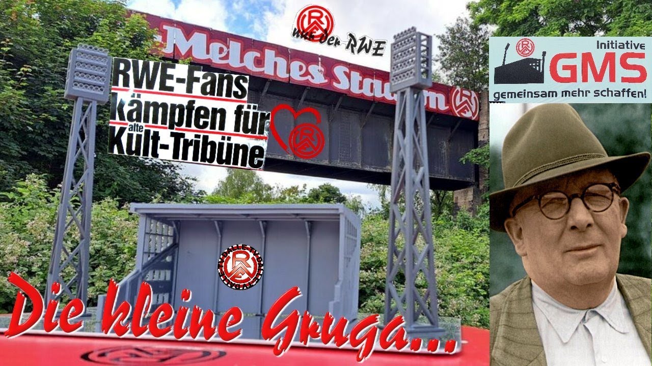 Rot Weiss Essen: Kult-Tribüne - Kleine Gruga