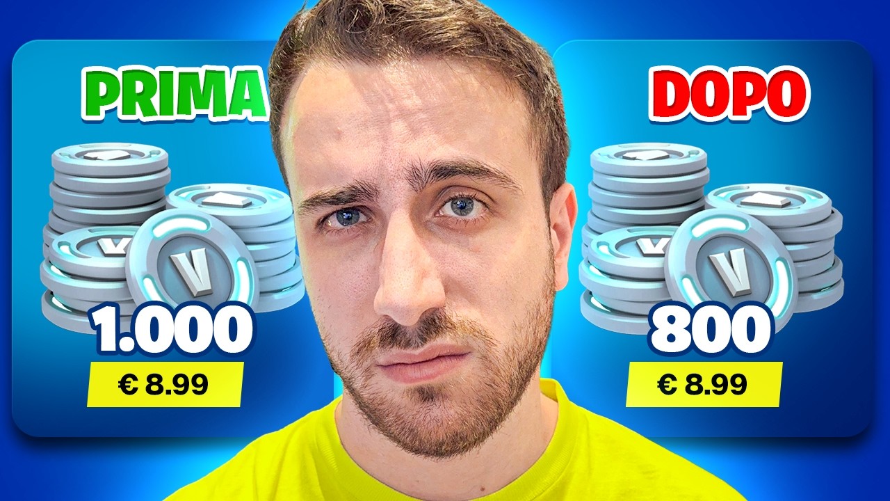 Fortnite ALZA il PREZZO dei VBUCKS! *CRISI?* #giginews Fortnite ITA