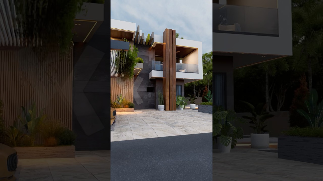 Modern House Design 5 Bedroom &hellip; Watch the full video here 👆🏼 #architecture #homedesign #home
