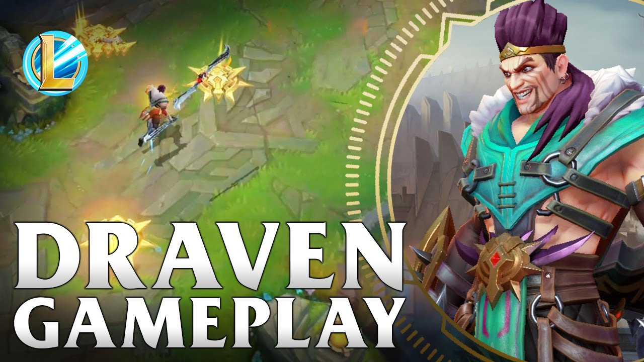Classic Draven Gameplay - WILD RIFT