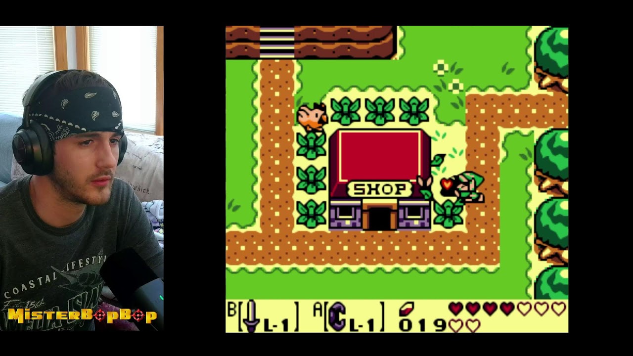 Misterbopbop LIVE: LINK'S AWAKENING TLOZ Part 3