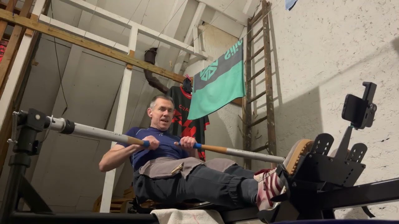 BIOROWER Rowing: 15000m Low Stroke Rate, 1:59 pace - 20251219