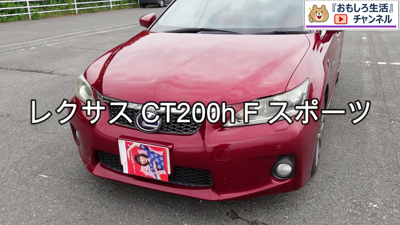 レクサス CT200h Fスポーツ　9年半でこんなんなりました。