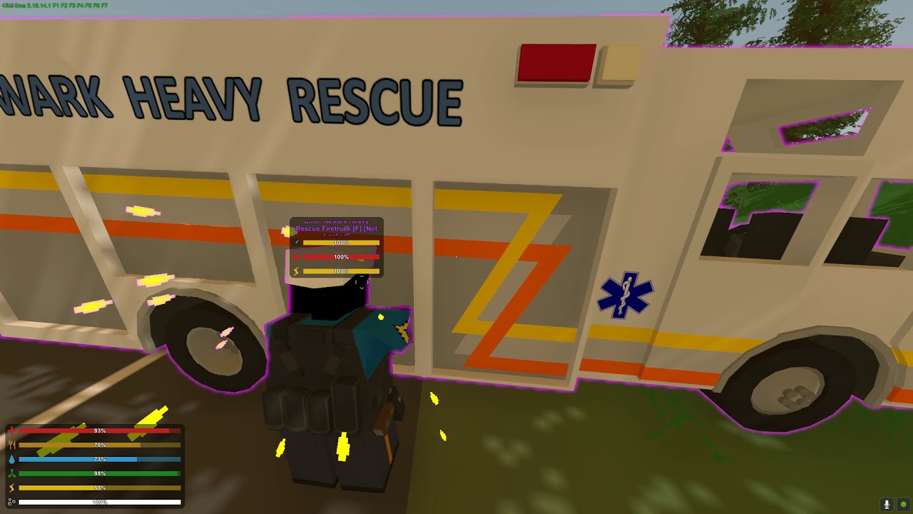 Unturned Zoli's Emergency Vehicles mod review