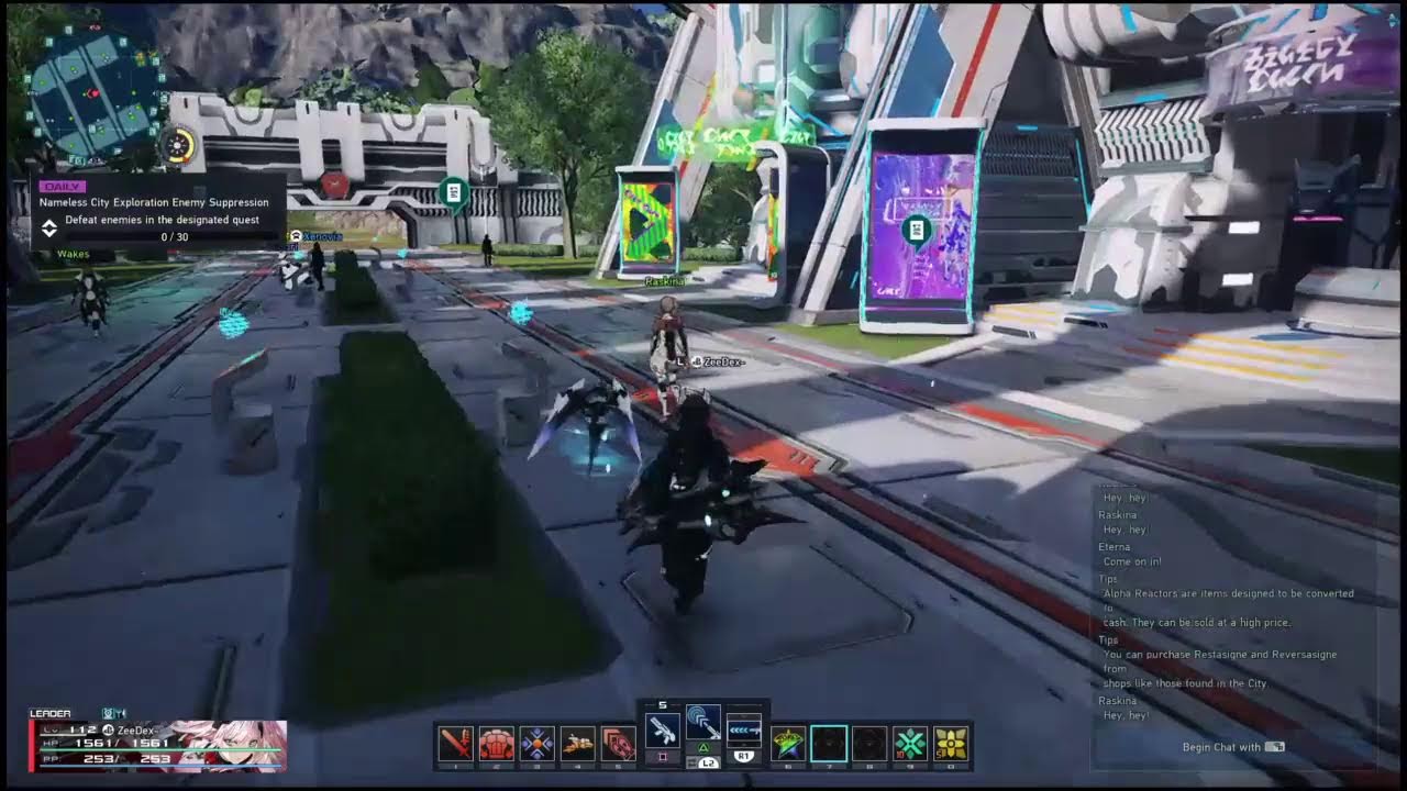 Pso2 Grinding - Zee