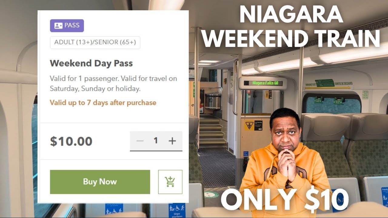 GO Train to Niagara Falls for $10 | Book Weekend Pass + Full Travel Guide