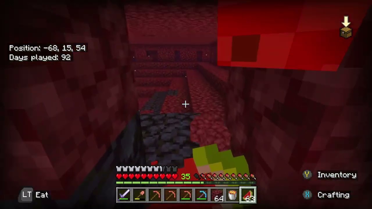 Silent Minecraft Survival | Day 92 – Nether Ming Part 4 Coming Up for Air (No Commentary)