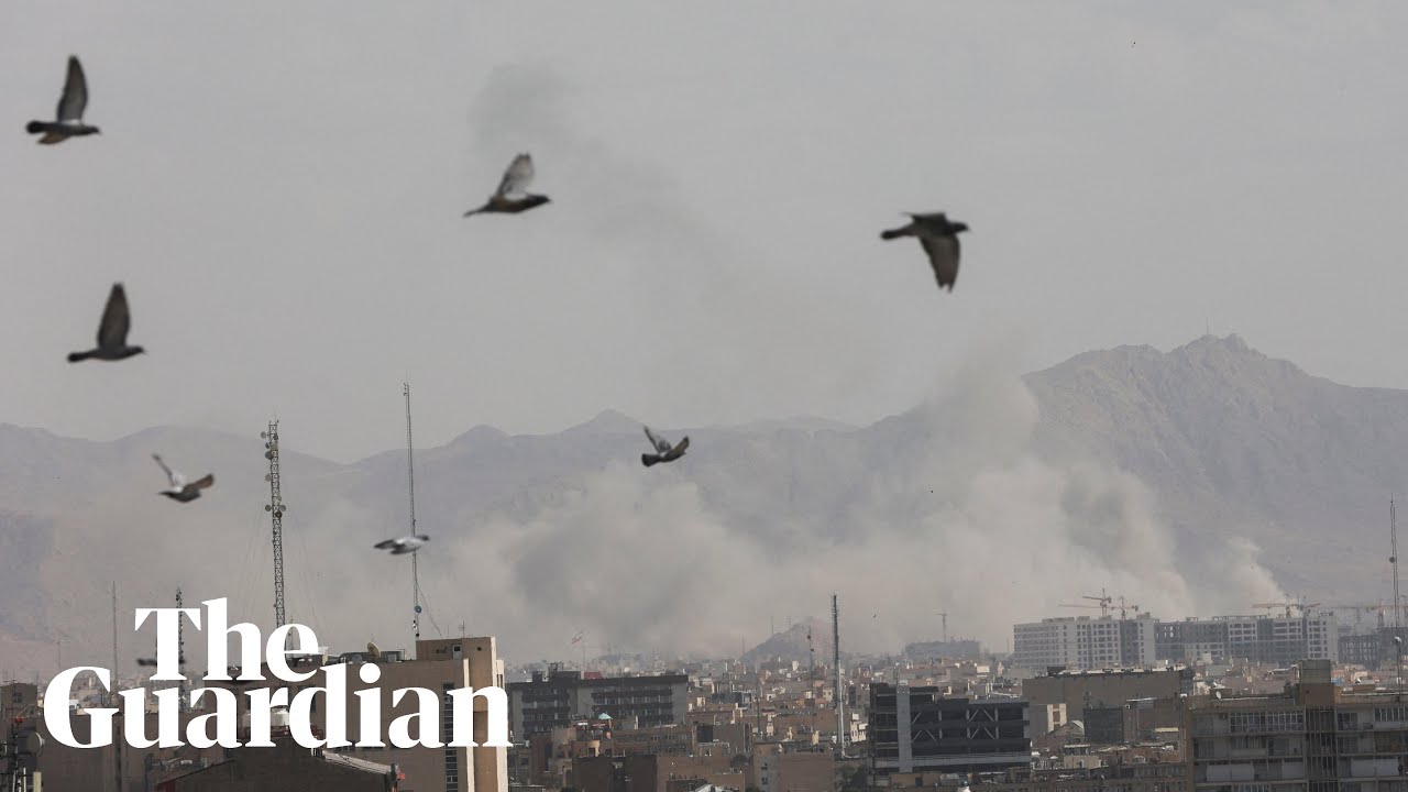 Smoke rises in Tehran after US and Israel launch joint attack on Iran