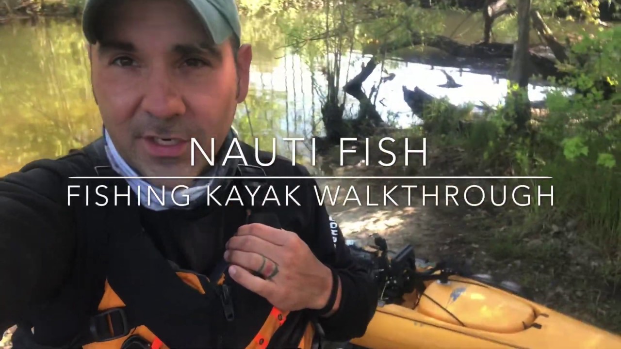 Fishing Kayak Walk-through by Nauti Fish  (Hobie Revo 13)