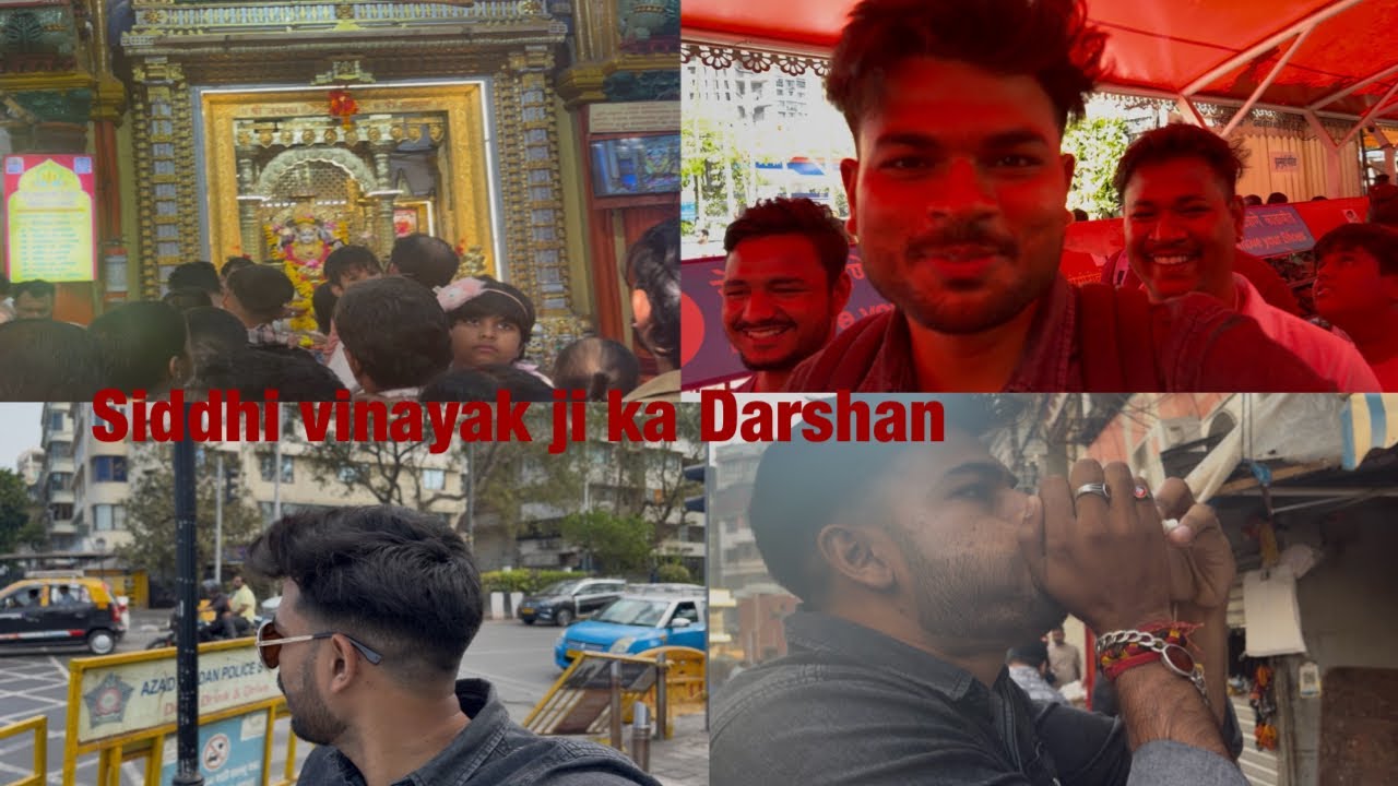 Siddhi vinayak ji ka Darshan ….#manishyadav #siddhivinayak #mumbadevi #marineline 