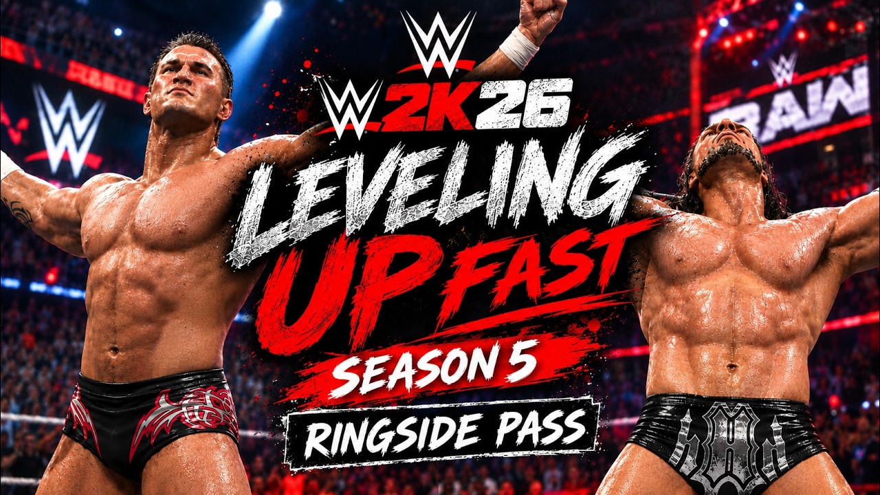 WWE 2K26: САМЫЙ БЫСТРЫЙ способ прокачать Season 5 и ДОСТИЧЬ 40-го уровня!