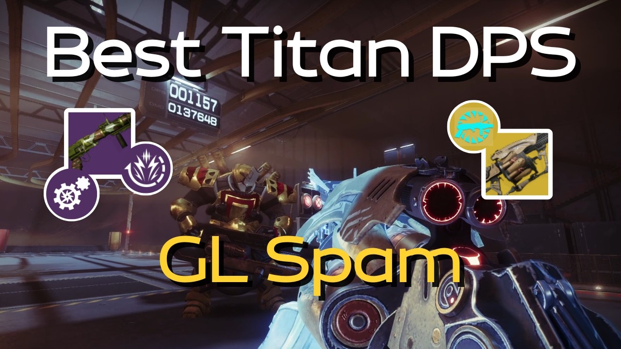 Insane Titan Grenade Launcher DPS | Destiny 2