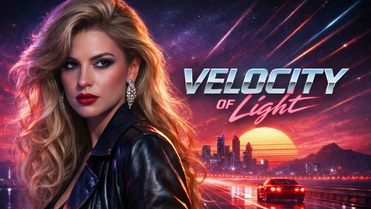 VELOCITY OF LIGHT ⚡ High Energy Retro Synthwave Anthem